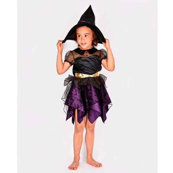 Hexenkleid und Hut