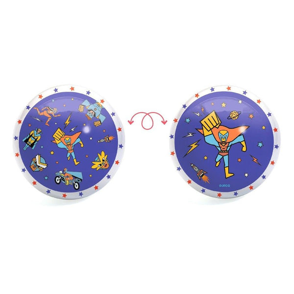Djeco Ball Ø22 cm - Superhelden