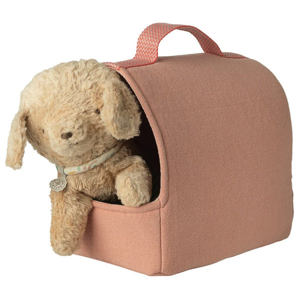 Maileg Haustiertasche Klein, Koralle