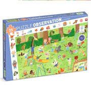 Observationspuslespil med Haven (35 brikker)