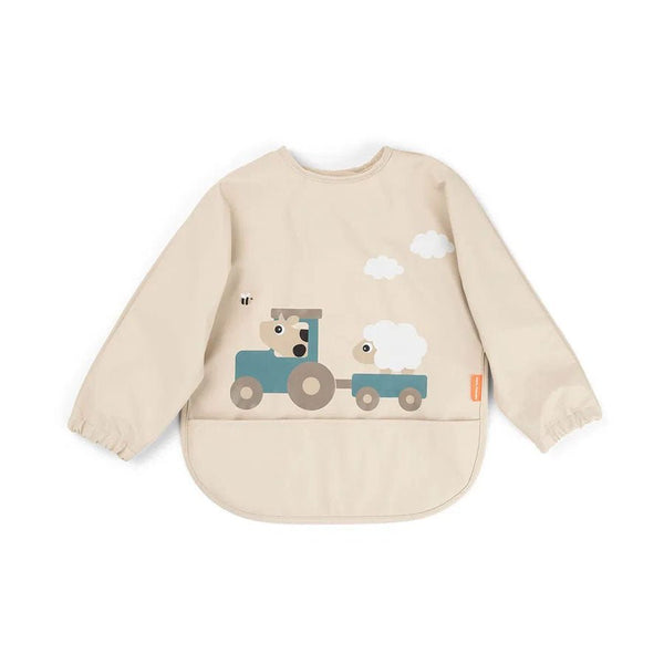 Done by Deer Lätzchen mit Ärmeln, Tiny Farm Sand