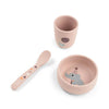 Done by Deer Stick & Stay erstes Geschirr-Set, Celebration Powder