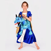 Drachen Ride-On Kostüm in Blau