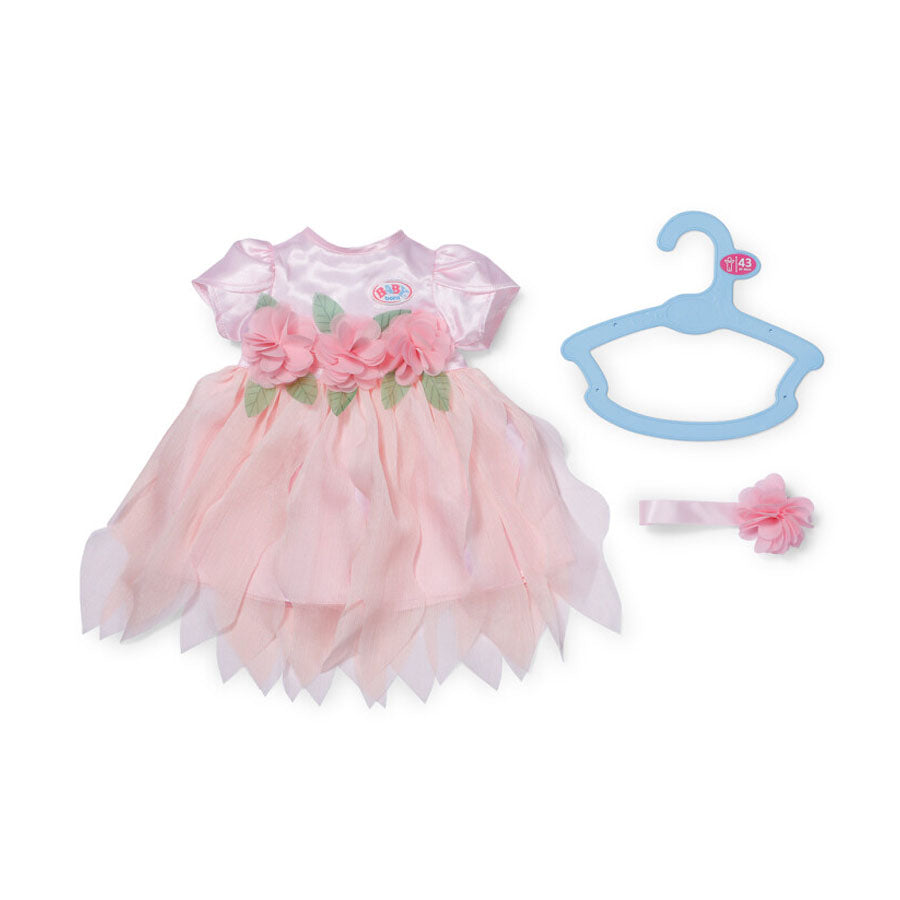 Puppe Fee-Blumenkleid (43 cm)