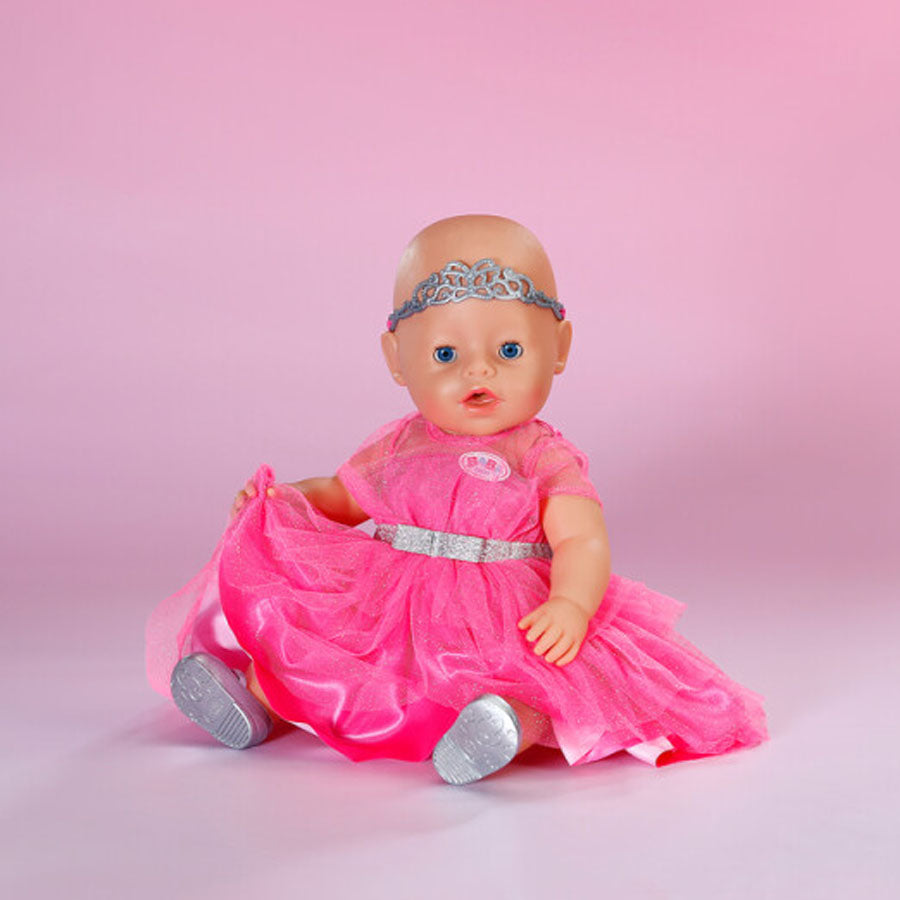 Puppen Prinzessinnenkleid mit Zubehör (43 cm)
