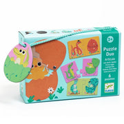 Puzzle Duo med Sjove Æg