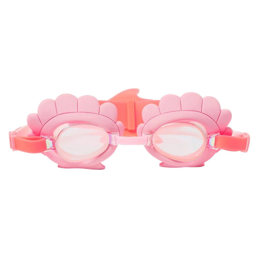 Taucherbrille mit Meerjungfrau Melody in Neon Strawberry