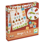 Lærespil Bingo "1, 2, 3 Tal"