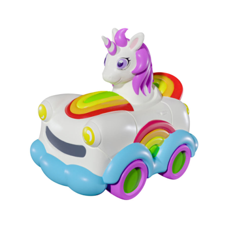 Einhorn Seifenblasenauto