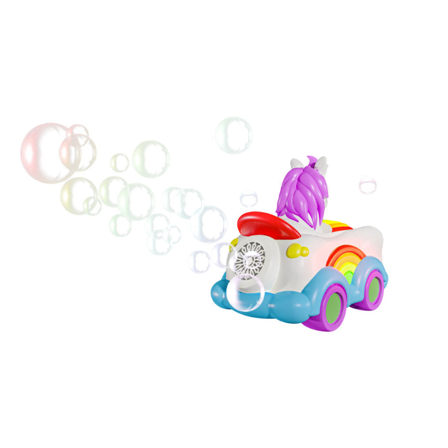 Einhorn Seifenblasenauto