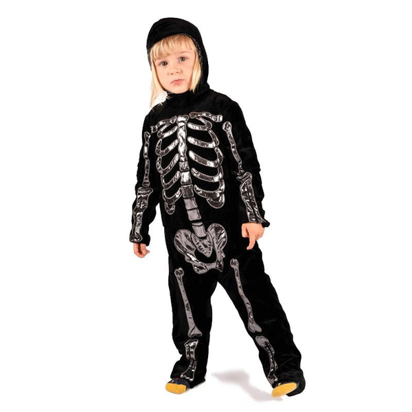 Den Goda Fen Skelett-Kostüm-116-122