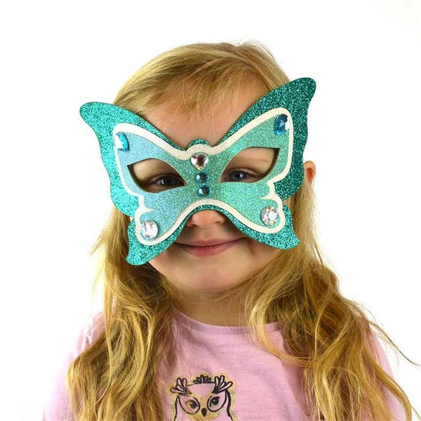 Tiermaske mit Glitzer