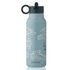 Falk Thermoflasche Race Cars/Beach Blue (350 ml)