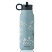 Falk Thermoflasche Race Cars/Beach Blue (350 ml)