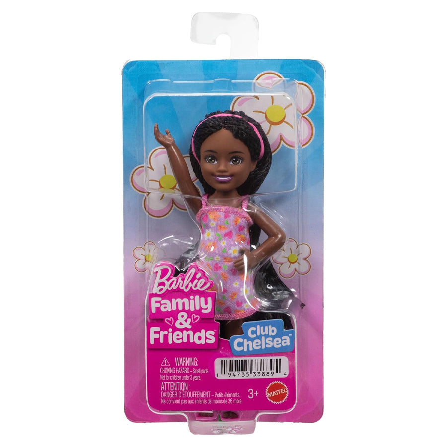 Family & Friends - Club Chelsea Puppe mit langem schwarzem Haar