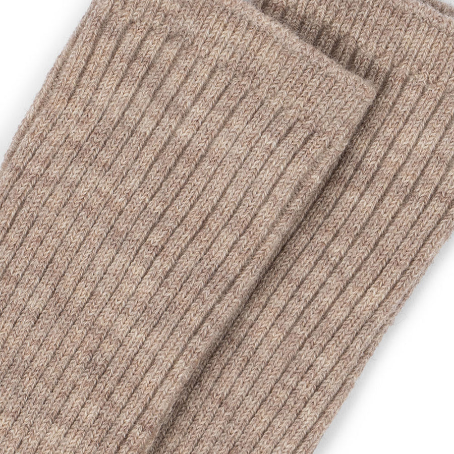 Fanga Fontana Lana gestrickte Socke in reiner Wonne
