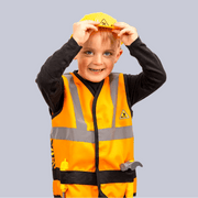 Bygge Arbejder, Vest Med Hat - Udklædning