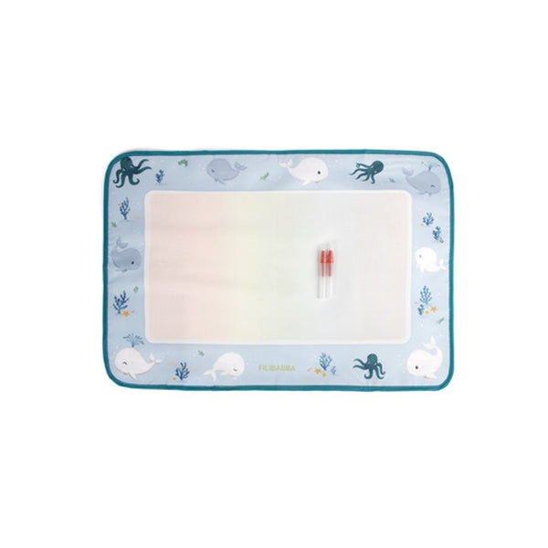 Wassermalmatte in Christian's Whale Tales