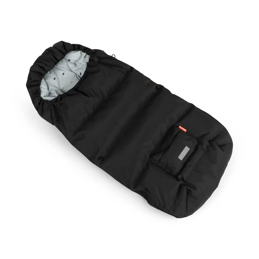 Winterfußsack in schwarz