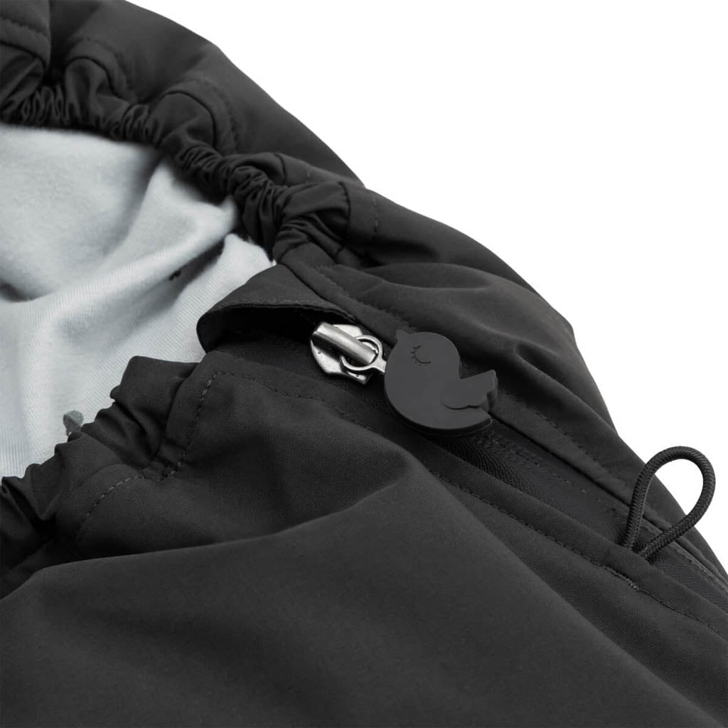 Winterfußsack in schwarz