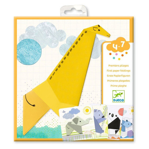 Erstes Papier Falten "1,2,3 Falten"