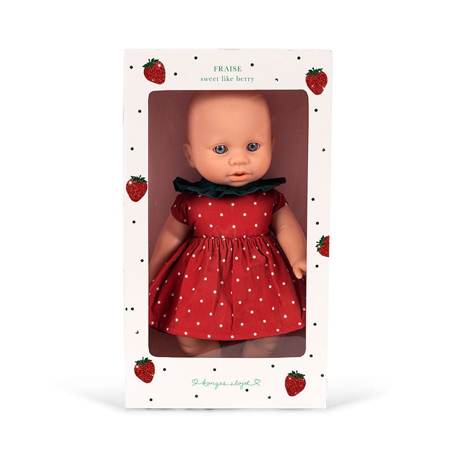 Baby Dukke med Fraise Tøj
