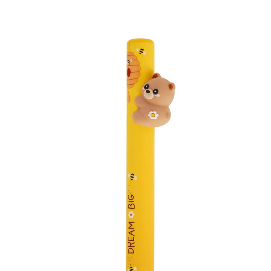 Kugelschreiber "Kostenlose Umarmungen" mit Teddybär in Rot