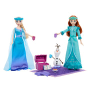 Frozen Anna- und Elsa-Puppen mit Olaf