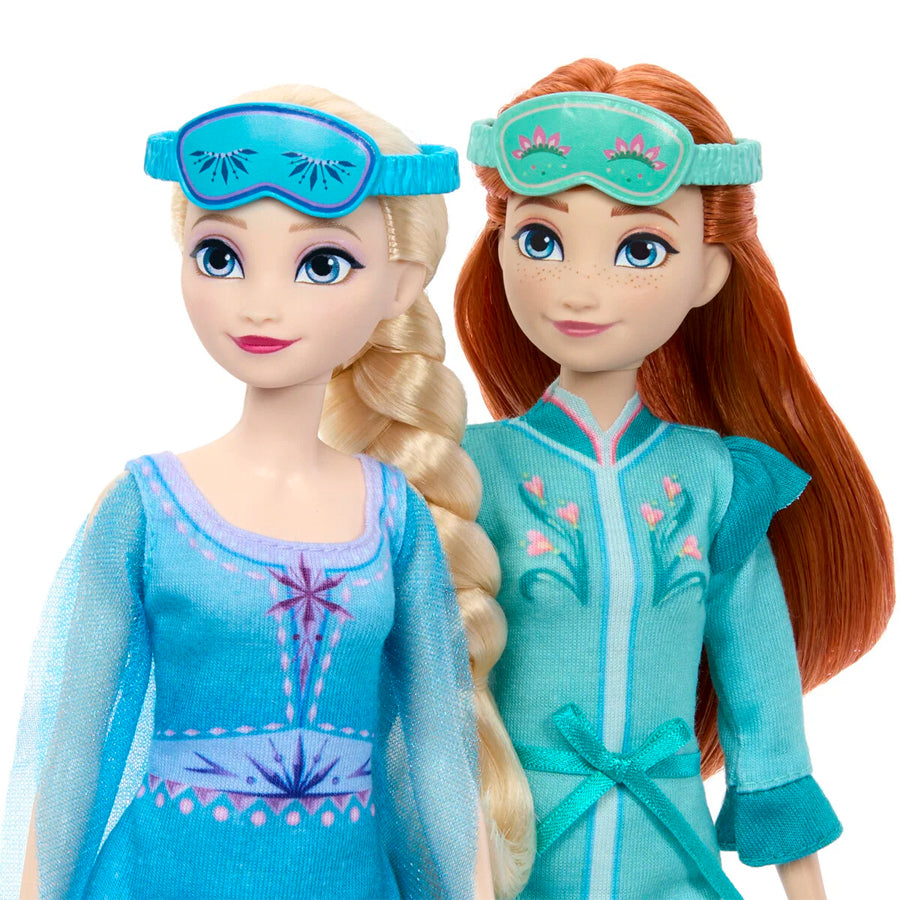 Frozen Anna- und Elsa-Puppen mit Olaf