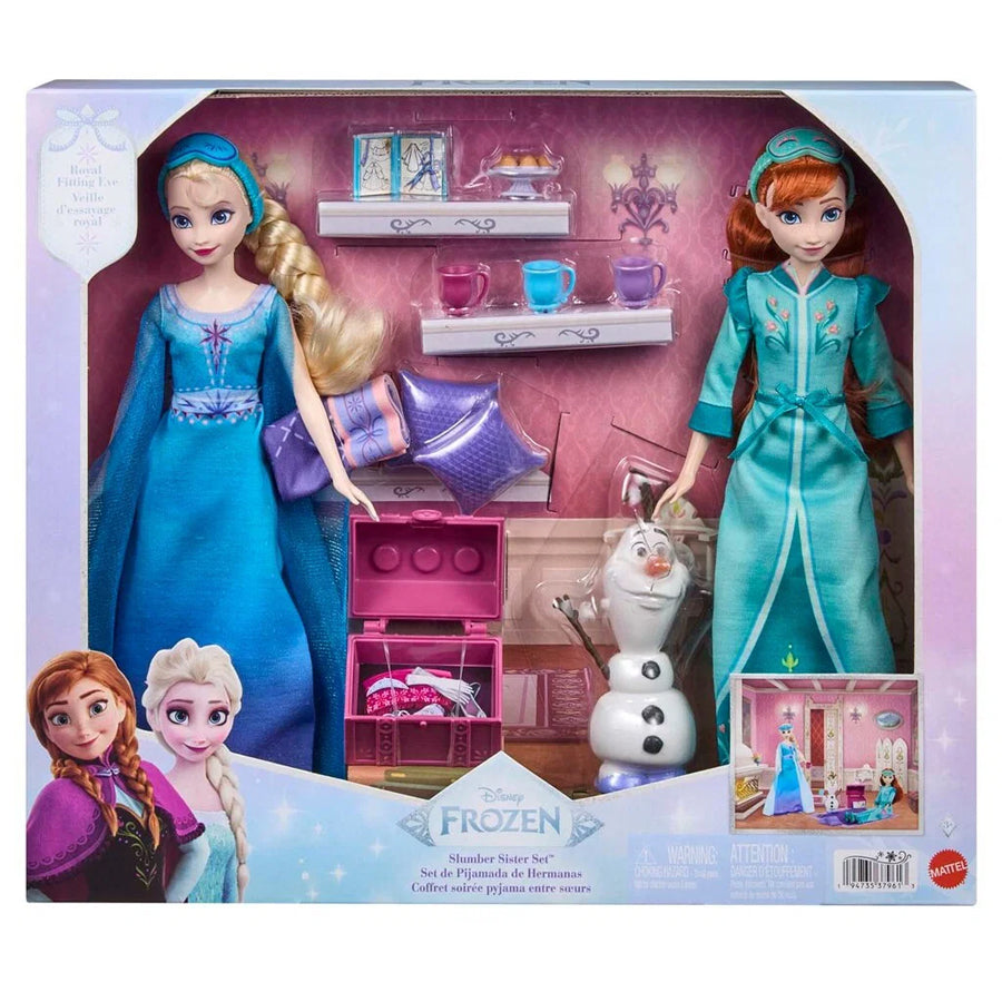 Frozen Anna- und Elsa-Puppen mit Olaf