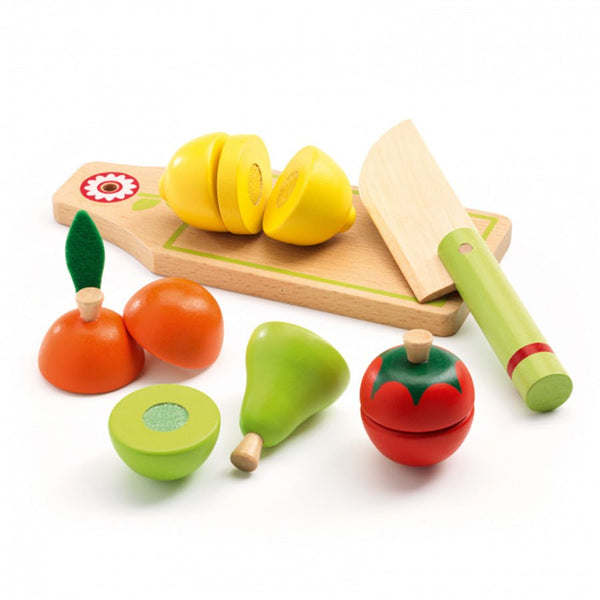 Obst und Gemüse zum Schneiden