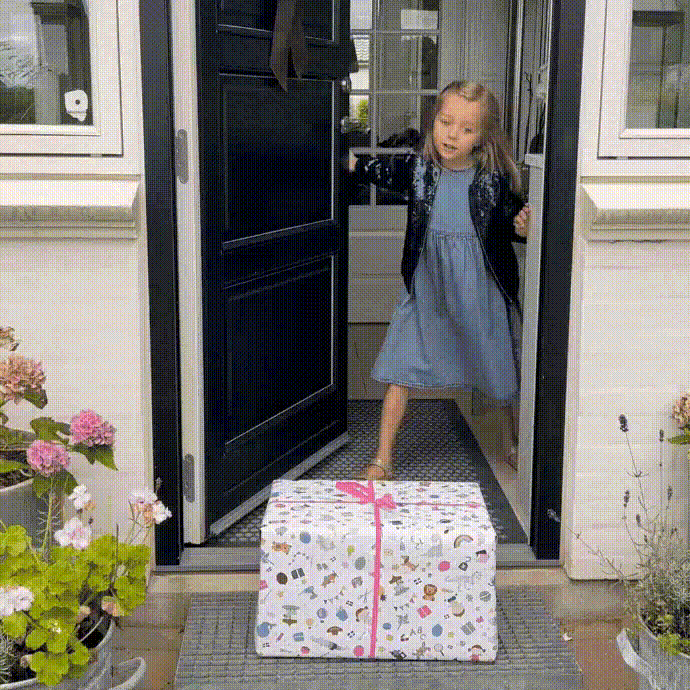 Schick das Geschenk direkt an den Empfänger 