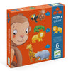 Gigant-Puzzle mit Marmoset und Freunden (4+6+9 Teile)