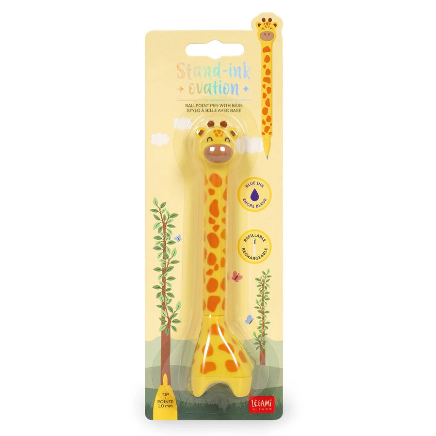 Stehender Giraffen-Kugelschreiber