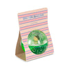 Glitzer-Wasserball in Lemon