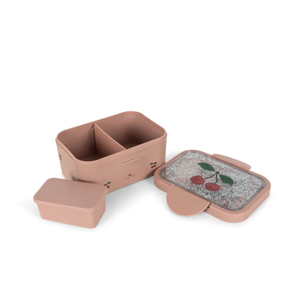 Glitzer Brotdose Cherry Blush