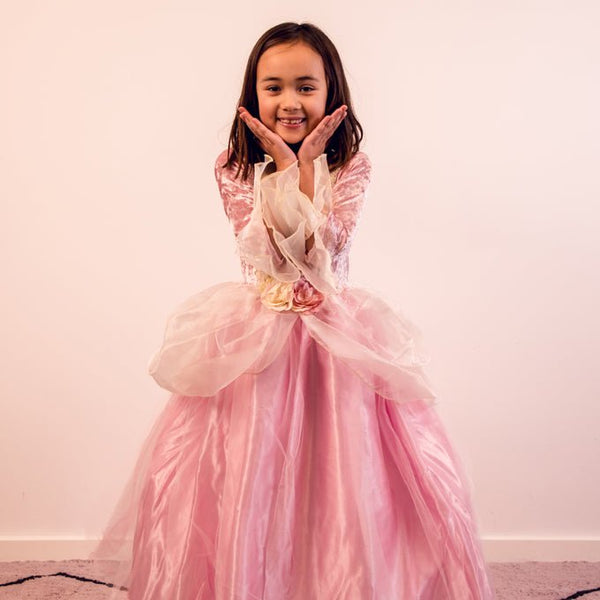 Prinsessekjole i Pink Rose