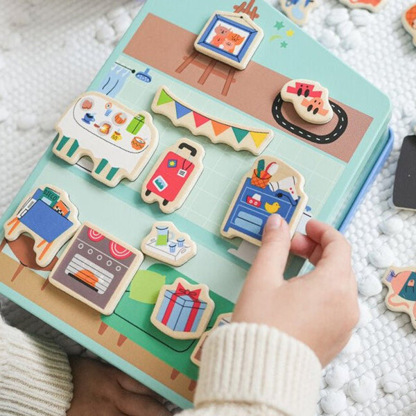 InZeHouse Magnetleg med Hjem