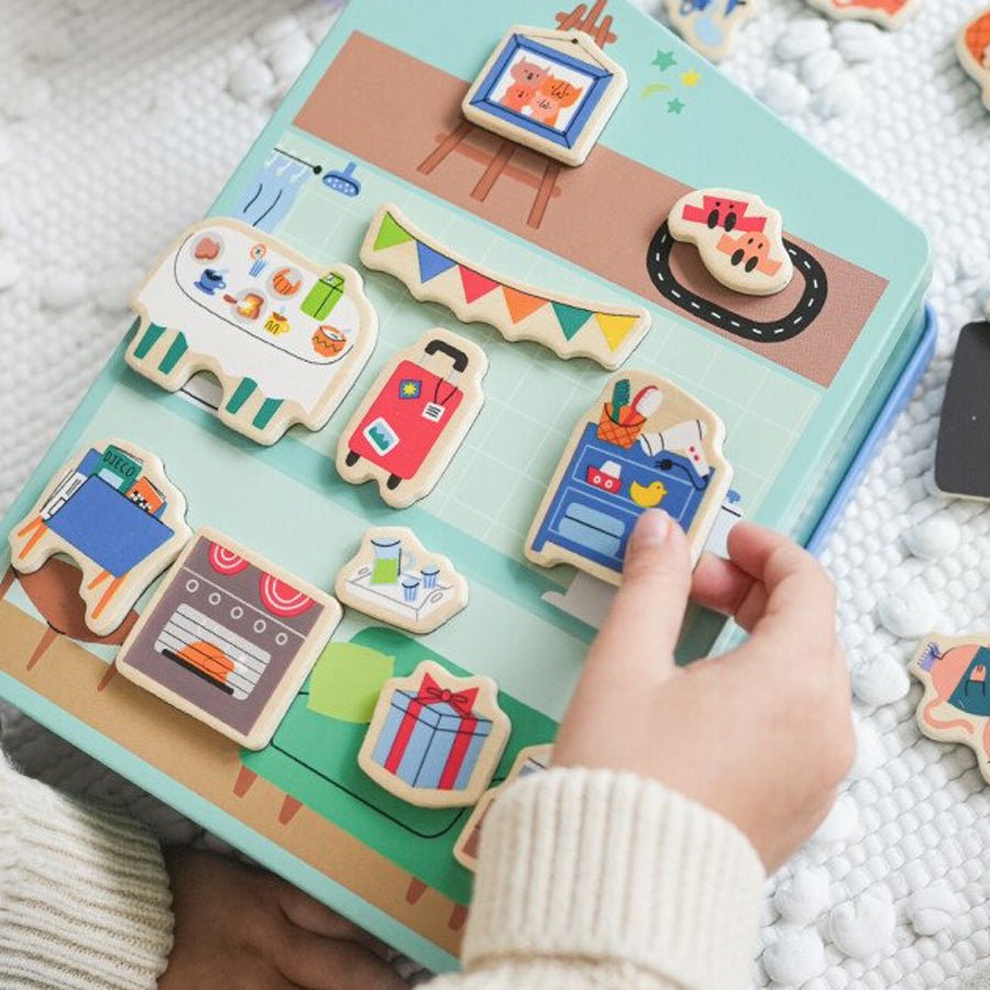 InZeHouse Magnetleg med Hjem