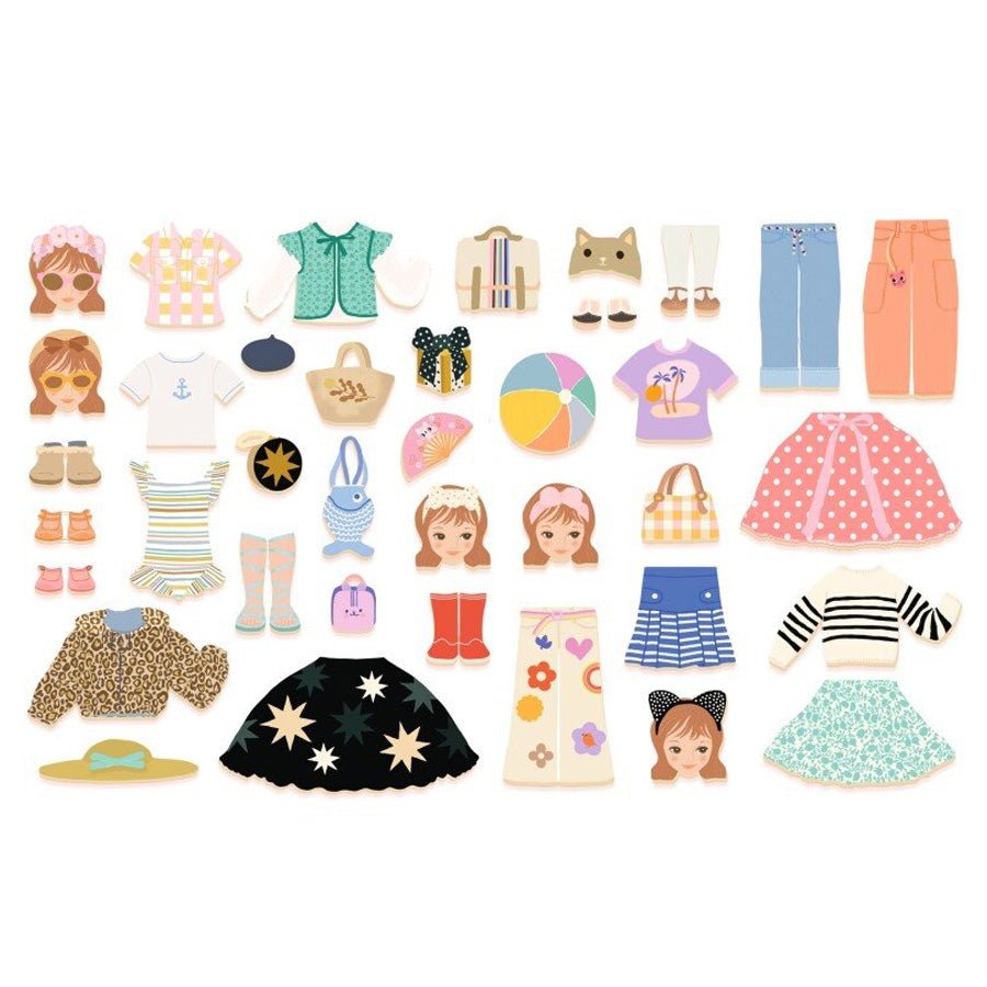 Inzebox Magnetleg med Påklædning