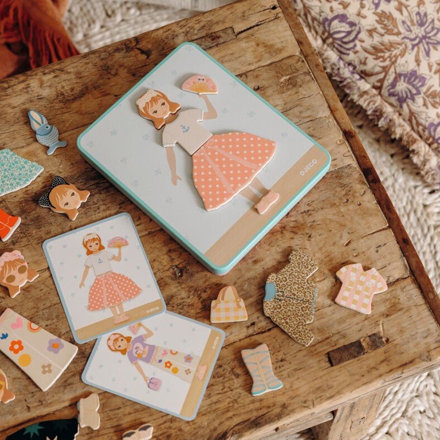 Inzebox Magnetleg med Påklædning