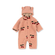 Jody Teddy-Einteiler in Ma Grande Cerise Blush
