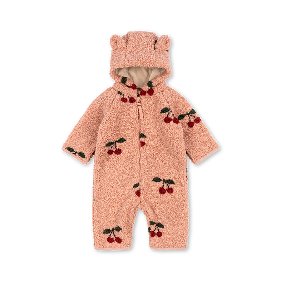 Jody Teddy-Einteiler in Ma Grande Cerise Blush