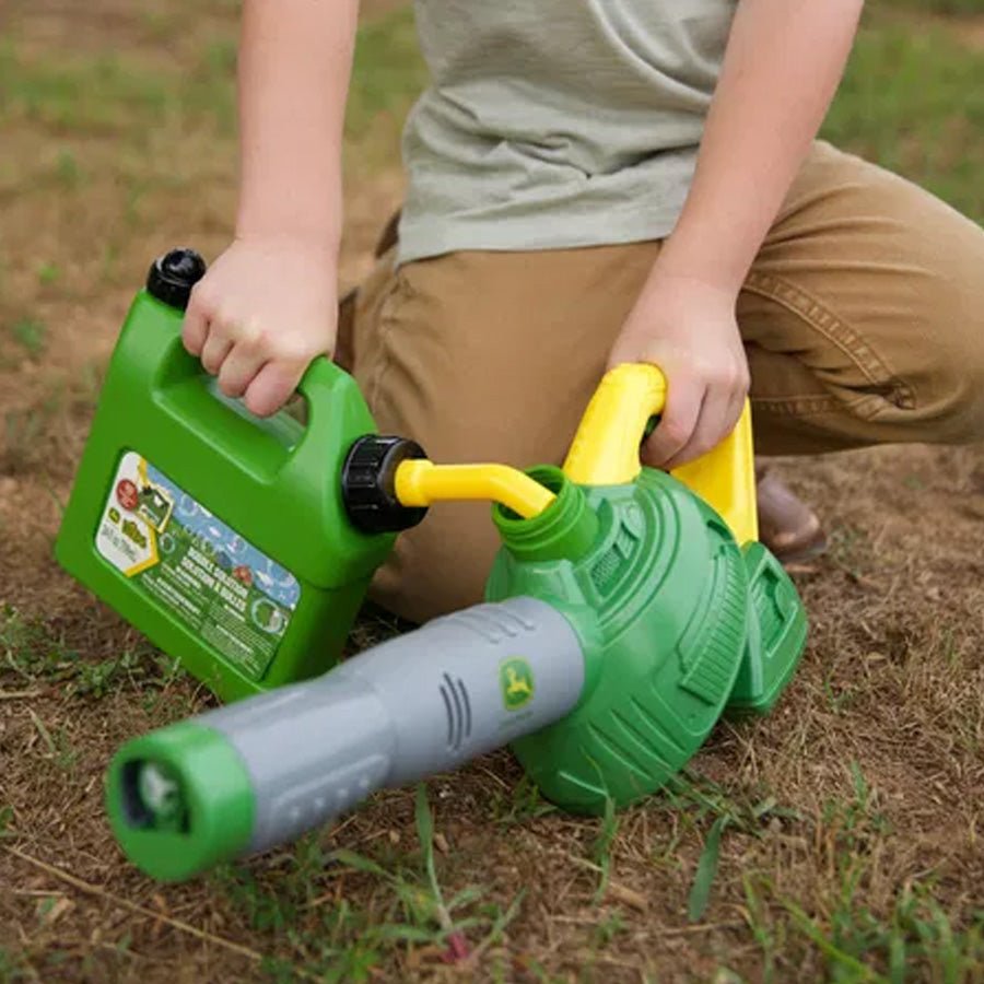 John Deere Bobbel Bladblæser Og Benzindunk