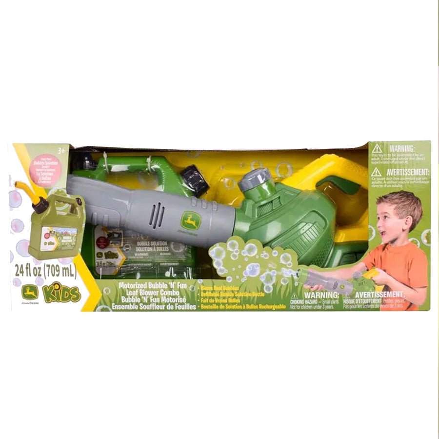 John Deere Bobbel Bladblæser Og Benzindunk