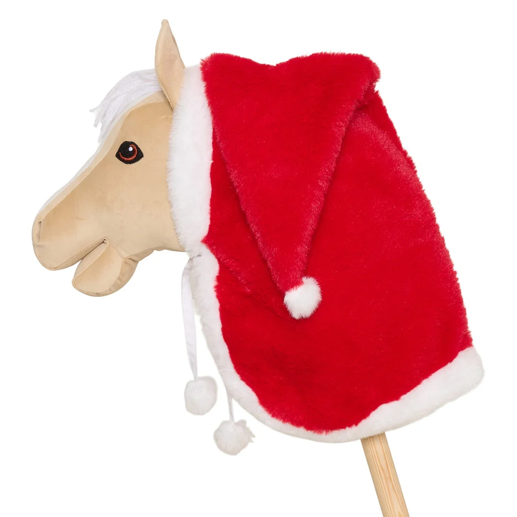 Weihnachtsdecke mit Mütze