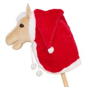 Weihnachtsdecke mit Mütze