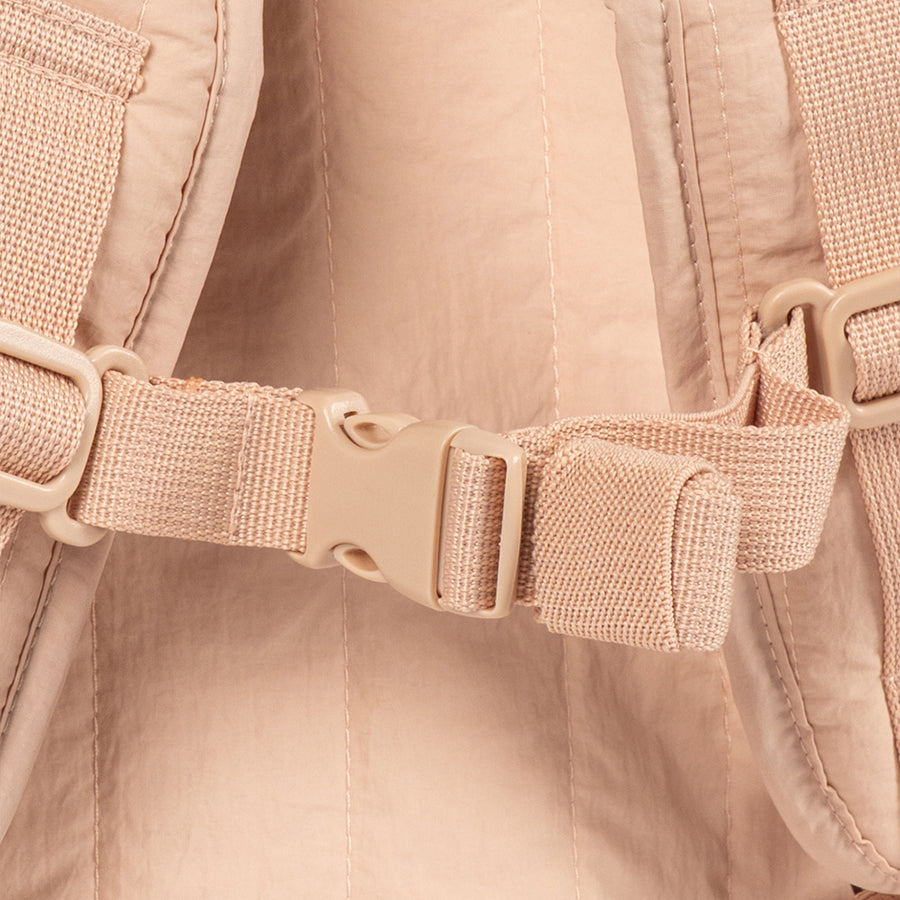 Juno Paillettenrucksack in Cameo Rose