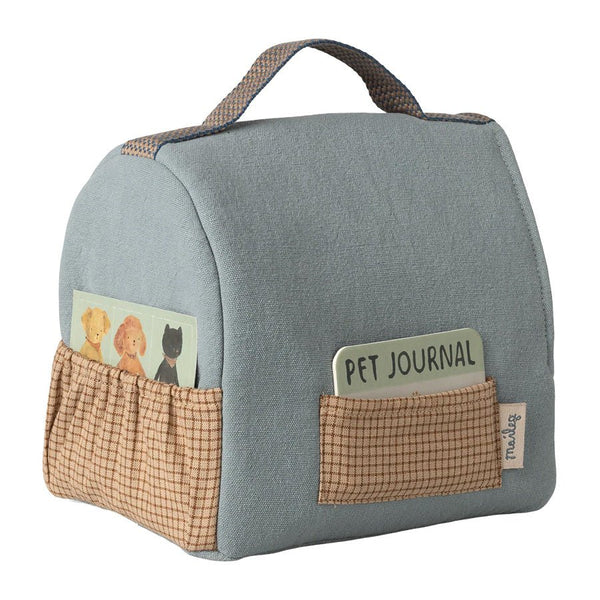 Maileg Haustiertasche Klein, Blau