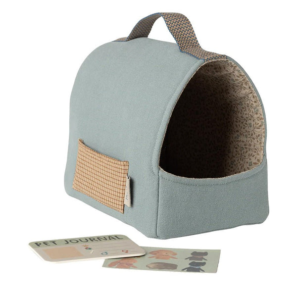 Maileg Haustiertasche Klein, Blau